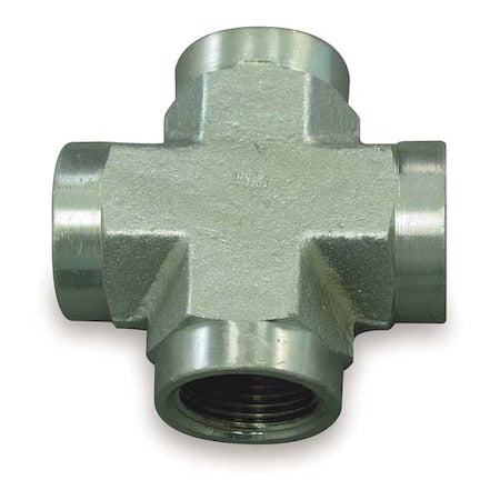 Adpt,FNPT,3/8-18,Cross