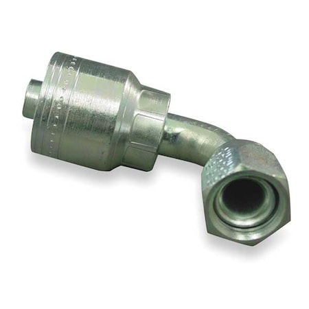 Fitting,Elbow,3/8 In Hose,3/4-16 JIC