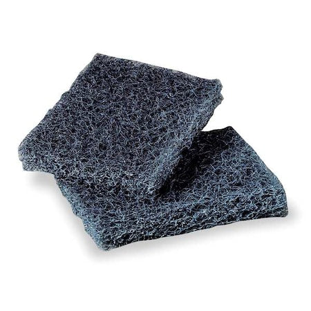 Scouring Pad,Blue,5" L,3-1/2" W,PK40