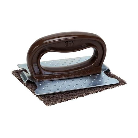 Hand Pad,Nylon,Brown,PK10