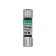 Midget Fuse, Time-Delay, 10A, 250V AC, Non-Indicating, 10kA at 125V AC, 200A at 250V AC