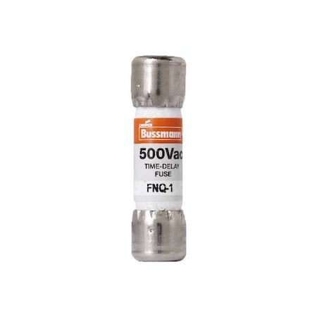 Midget Fuse, Time-Delay, 1A, 500V AC, Non-Indicating, 10kA at 500V AC
