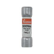 Midget Fuse, Time-Delay, 2A, 500V AC, Non-Indicating, 10kA at 500V AC