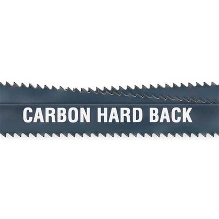 Band Saw Blade, 9 ft. 10 in L, 1/4" W, 14 TPI, Carbon Steel, 0.025" Thick