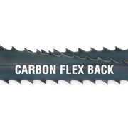 Band Saw Blade, 6 ft. 1 in L, 1/2" W, 14 TPI, Carbon Steel, 0.025" Thick