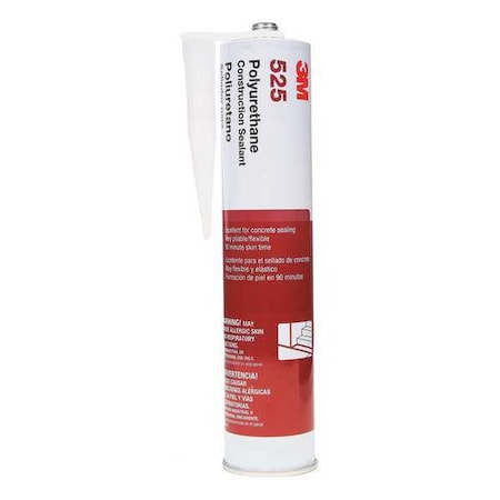 Polyurethane Sealant, 10 oz, Cartridge, Gray, Polyurethane Base, 525