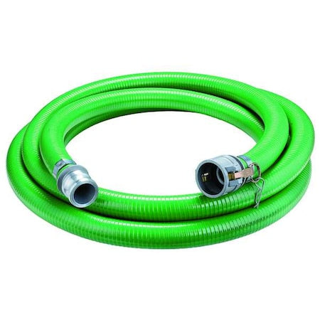 Water Hose,4" ID x 15 ft.,Green