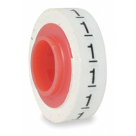 ScotchCode Wire Marker Tape Refill Roll, Self-Adhesive, Black on White, SDR-1, 576 Labels