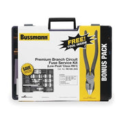 Industrial Fuse Kit, LPN-RK, LPS-RK Series, 39 Fuses Included, RK-1 Class, 10 to 100A