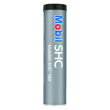 Mobilith SHC 100, Multipurpose Grease, Lithium Complex, NLGI Grade 2, 13.4 oz, Red
