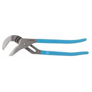 16 1/2 in Straight Jaw Tongue and Groove Plier, Serrated