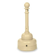 Cigarette Receptacle,1-1/4 gal.,Tan