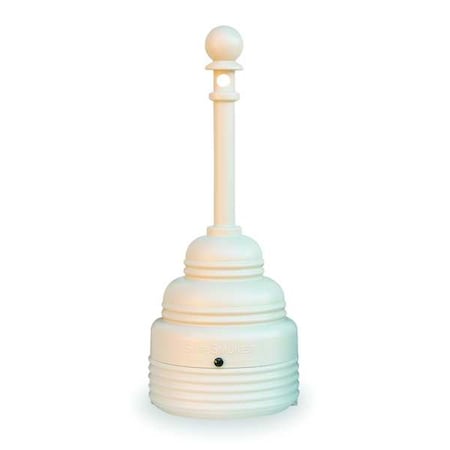 Cigarette Receptacle,4 gal.,Tan