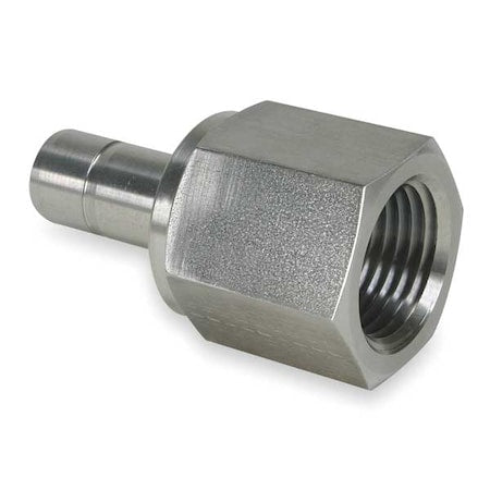 1/8" x 1/4" FNPT x A-LOK SS Tube End Female Adapter