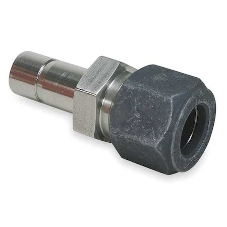 1/4" x 3/8" Compression SS Tube End Reducer