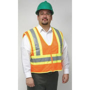 3XL Flame Resistant High Visibility Vest, Orange