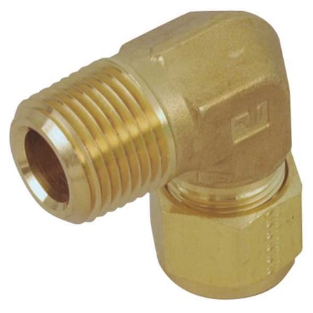 3/4" CPI x MNPT Brass 90 Degree Elbow