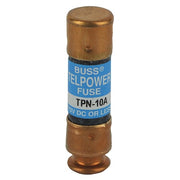 Telecom Protection Fuse, TPN Series, 10A, Fast-Acting, Not Rated, Cylindrical