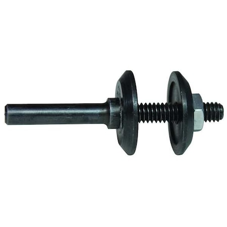 Unitized Wheel Mandrel,1/4in.dia.