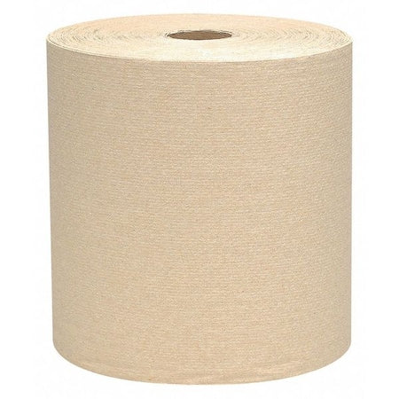 Scott Essential Perforated Roll Paper Towels, 1 Ply, Continuous Roll Sheets, 800 ft, Natural, 12 PK
