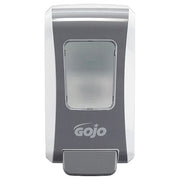 FMX-20 2000mL Foam Soap Dispenser, Push-Style, White/Gray