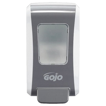 FMX-20 2000mL Foam Soap Dispenser, Push-Style, White/Gray