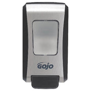 FMX-20 2000mL Foam Soap Dispenser, Push-Style, Chrome/Black