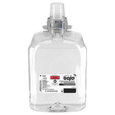 Hand Soap, Series FMX, 2,000 mL, Foam, Fragrance Free, 2 PK