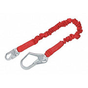 PRO-Stop(TM) Shock Absorbing Lanyard, 6 ft. Length, Snap Hook, Steel, 1 Leg(s)