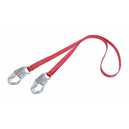 PRO(TM) Positioning Lanyard, 3 ft. Length, Snap Hook, Steel, 1 Leg(s), 310 lb. Weight Capacity