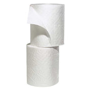 Sorbent Roll, 49 gal, 15 in x 150 ft, Oil, White, 2 PK