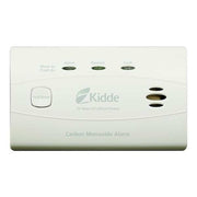 Carbon Monoxide Alarm, 85 dB at 10 ft, Sealed Lithium Ion, Electrochemical Battery Backup: No