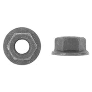 Flange Nut, M5-0.80, Steel, Not Graded, Phosphate, 11 mm Hex Wd, 5 mm Hex Ht, 50 PK
