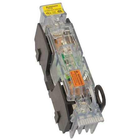 Open Fuse Block Cover, H; K UL Class, 0 to 30A Amp Range, 250V AC/DC Volt Rating