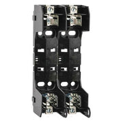 Open Fuse Block, 0 to 30A Amp Range, 600V AC/DC Volt Rating, 2 Poles, Box Lug
