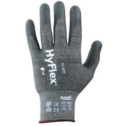 Cut Resistant Coated Gloves, Cut Level A2 ,Dipped ,Nitrile ,Sandy ,10 1 PR