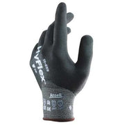 Cut Resistant Coated Gloves, Cut Level A2 ,Dipped ,Nitrile ,Sandy ,XS 1 PR