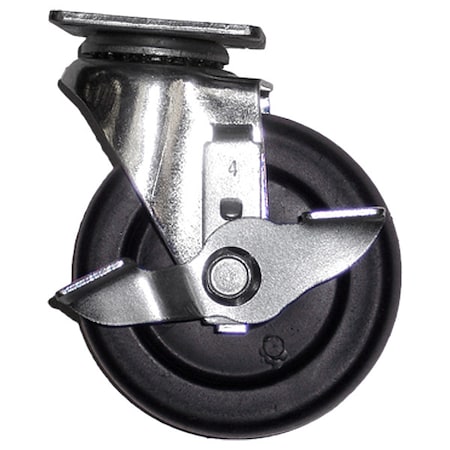 Caster, 4 in., with Brake