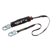 PRO(TM) Pack Shock Absorbing Lanyard, 6 ft. Length, Snap Hook, Steel, 1 Leg(s)
