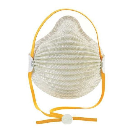Disposable Respirator, N95, Molded, Dual, Adjustable, Molded Nose Bridge, S