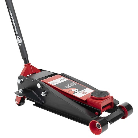 Ton Floor Jack,4 ton,Mechanical,Steel