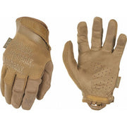 Tactical Glove, AX Suede Palm, 8" Length, Rubberized Safety Cuff, Full Finger, Tricot Lining, Size M