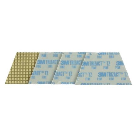 Polishing Pad,Blue,Shape Trapezoid,PK4