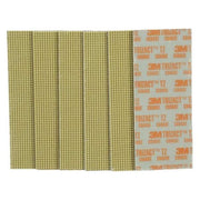 Polishing Pad,Gold,Shape Rectangular,PK6