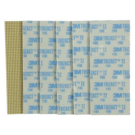 Polishing Pad,Blue,Shape Rectangular,PK6