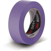 Painter's Tape, 24 mm W x 60 yd L, 7.3 mil Thick, Purple, Rubber Adhesive, 36 PK