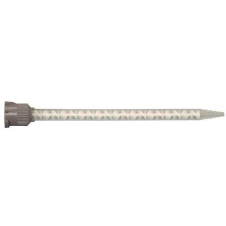 Mixing Nozzle, Gray, 1:1, 2:1 Mixing Ratio, 10 PK