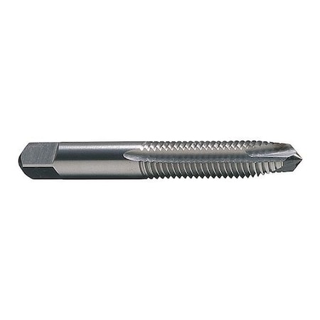 Spiral Point Tap, 5/8"-11, Plug, UNC, 3 Flutes, Bright