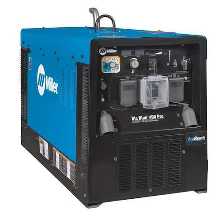 Engine-Driven Welder, Big Blue 400 Pro Series, Electric Start, 20.2 hp, Diesel, 12,000 W Peak