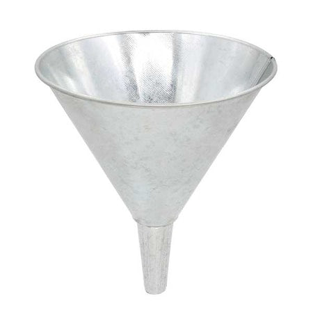 Funnel,24 oz.,Tin,Silver